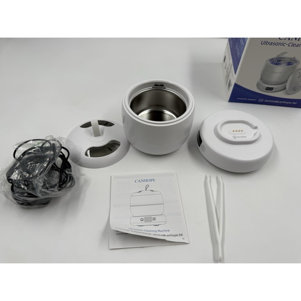 Ultrasonic Retainer Cleaner Machine Ultrasonic Jewelry‎ Cleaner Denture Cleaner - Picture 2 of 9